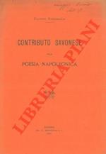 Contributo savonese alla poesia napoleonica