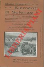 Elementi di scienze per le Scuole secondarie di Avviamento al lavoro