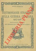 Testimonianze straniere sulla guerra italiana 1915-1918