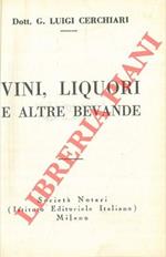 Vini, liquori e altre bevande