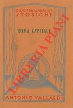 Roma capitale. Quaderni di analisi storiche