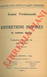 Entretiens inspires et autres écrits