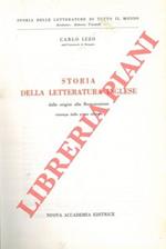 Storia della letteratura inglese dalle origini alla restaurazione