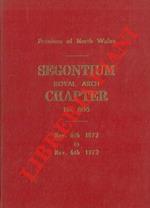 A centenary history 1872-1972. The Secontium Holy, Royal Arch Chapter No. 606, Caernavon