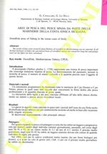 Aree di pesca del pesce spada da parte delle marinerie della costa ionica siciliana. La pesca del pescespada (Xiphias gladius L, 1758) in alcuni importanti porti tirennici e dello Stretto di Sicilia tra il 1985 ed il 1994