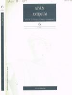 Aevum antiquum. Istituto di filologia classica e di papirologia. N.6, anno 1993