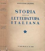 Storia della letteratura italiana, volume primo