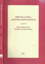 Miscellanea Arturo Giovannitti