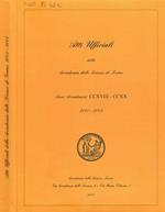 Atti Ufficiali della Accademia delle Scienze di Torino. Anni Accademici CCXVIII-CCXX, 2001-2003