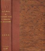 Bulletin de l'Academie Royale de medecine de Belgique. V serie, tome I, année 1921