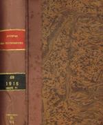 Journal des économistes. Revue mensuelle de la science économique et de la statistique. 75 année, 6e serie, tome XLIX, gennaio/marzo 1916