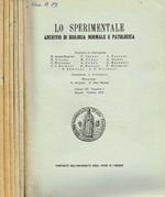 Lo Sperimentale. Archivio di biologia normale e patologica. Vol.120, 1970