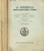Lo Sperimentale. Archivio di biologia normale e patologica. Vol.118, 1968