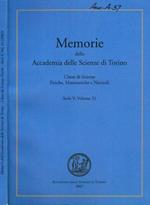 Memorie della Accademia delle Scienze di Torino. Classe di scienze fisiche, matematiche e naturali. Serie V, volume 31