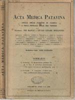 Acta Medica Patavina 1946 vol. VII- Fasc. 1-2