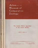 Bulletin of the Museum of Comparative Zoology. Vol.143, 1972, 6 fasc