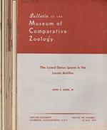 Bulletin of the Museum of Comparative Zoology. Vol.145, 1973, 9 fasc