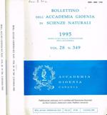 Bollettino dell'Accademia Gioenia di scienze naturali. Vol.28, n.349, 350, anno 1995