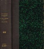 Bulletins de la classe des sciences 5° serie, tome XXI, 1935