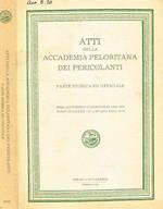 Atti della Accademia Peloritana dei Pericolanti. Parte storica ed ufficiale