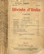 Rivista d'Italia. Lettere, scienza ed arti. Anno XXV, 1922, fasc.VI VII IX X XI XII