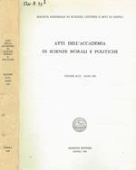 Atti dell'Accademia di scienze morali e politiche. Volume XCVI-anno 1985