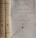 I Trattati di Commercio, Dogana e Navigazione gra l' Italia e gli altri Stati in vigore al 1° Settembre 1911