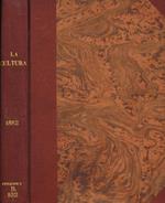 La Cultura. Rivista di scienze, lettere ed arti. Anno I, vol.I, 1882-83