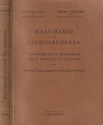 Massimario della giurisprudenza e repertorio della legislazione delle imposte di consumo con appendice degli adempimenti dei comuni e uffici