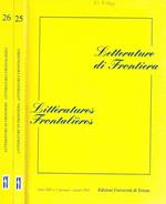 Letterature di frontiera. Litteratures frontalieres. Anno XIII, 2003