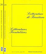 Letterature di frontiera. Litteratures frontalieres. Anno X, 2000