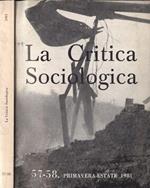 La critica sociologica n. 57 - 58
