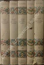 Storia Della Letteratura Italiana (5 Volumi)