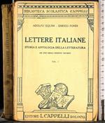 Lettere italiane. Vol I