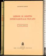 Lezioni di diritto internazionale privato