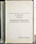 Abrégé de grammaire francaise