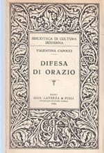 Difesa Di Orazio - Valentina Capocci - Laterza -