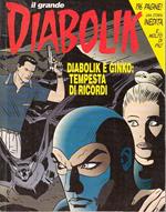 Il Grande Diabolik N.4 2000 Ginko Tempesta Di Ricordi