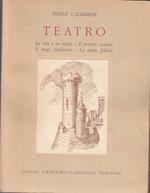 Teatro La Vita è Un Sogno Mago- Pedro Calderon- Utet -