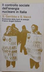 Il Controllo Sociale Dell'Energia Nucleare In Italia