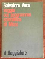 Saggio sul programma scientifico di Marx