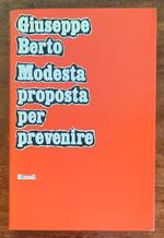 Modesta proposta per prevenire