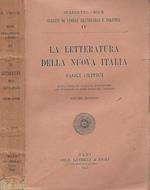 La letteratura della nuova Italia