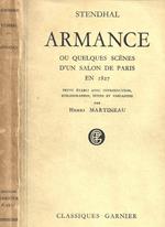 Armance ou quelques scenes d'un salon de Paris en 1827