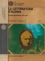La letteratura italiana vol. III - Arcadia, Illuminismo, Romanticismo