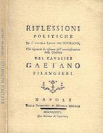 Riflessioni politiche su l'ultima legge del Sovrano che riguarda la riforma della giustizia