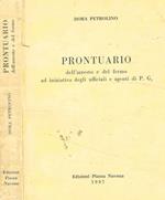 Prontuario dell'arresto e del fermo ad iniziativa degli ufficiali e agenti di P.G