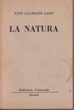 Natura Traduzione e note di Balilla Pinchetti