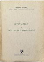 Istituzioni di diritto privato romano