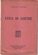 Etica di Goethe